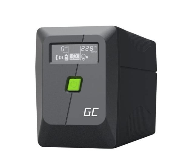 Green Cell UPS PowerProof (650VA/360W, LCD) - 1364718 - zdjęcie